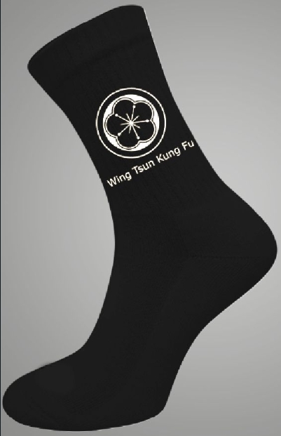 WTKFI Schülergrad Socken - schwarz/weiß