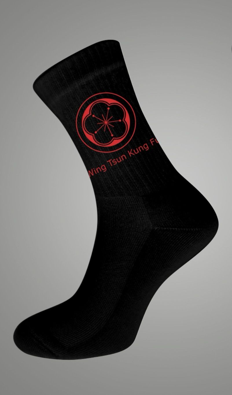 WTKFI Techniker Socken - schwarz/rot